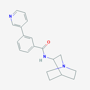 Benzamide, N-1-azabicyclo[2.2.2]oct-3-yl-3-(3-pyridinyl)-