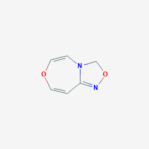 molecular formula C6H6N2O2 B14251963 3h-[1,2,4]Oxadiazolo[4,3-d][1,4]oxazepine CAS No. 252962-94-0