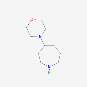 molecular formula C10H20N2O B1425198 4-(Morpholin-4-yl)azepane CAS No. 858453-96-0