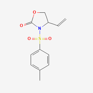 4-Ethenyl-3-(4-methylbenzene-1-sulfonyl)-1,3-oxazolidin-2-one