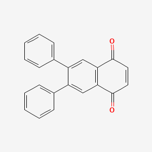 6,7-Diphenylnaphthalene-1,4-dione