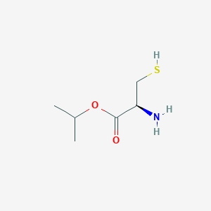 molecular formula C6H13NO2S B14252135 Propan-2-yl D-cysteinate CAS No. 208656-55-7