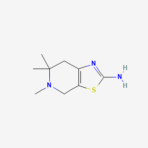 5,6,6-Trimethyl-4,5,6,7-tetrahydro[1,3]thiazolo[5,4-c]pyridin-2-amine