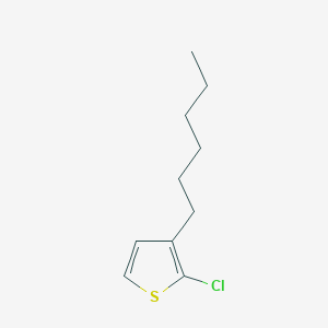 molecular formula C10H15ClS B1425218 2-氯-3-己基噻吩 CAS No. 817181-75-2
