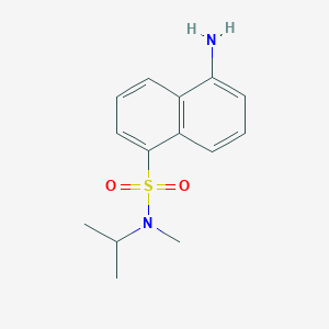 5-Amino-N-methyl-N-(propan-2-yl)naphthalene-1-sulfonamide