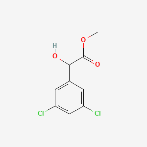 molecular formula C9H8Cl2O3 B1425221 2-(3,5-二氯苯基)-2-羟基乙酸甲酯 CAS No. 1249705-88-1