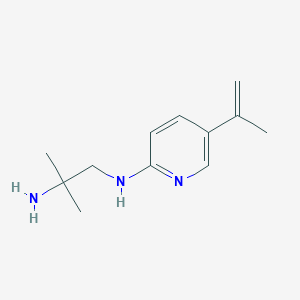 1,2-Propanediamine, 2-methyl-N1-[5-(1-methylethenyl)-2-pyridinyl]-