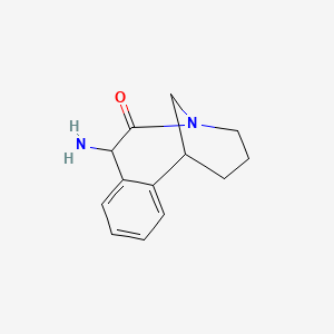 3,7-Methano-3H-3-benzazonin-2(1H)-one, 1-amino-4,5,6,7-tetrahydro-