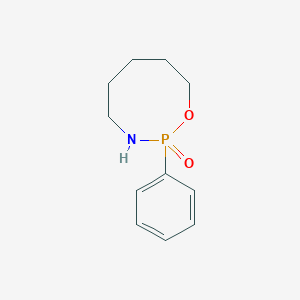 2-Phenyl-1,3,2lambda~5~-oxazaphosphocan-2-one