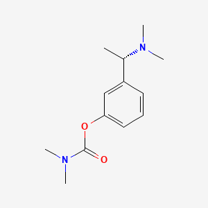 B1425237 3-(1-(Dimethylamino)ethyl)phenyl dimethylcarbamate, (1S)- CAS No. 1230021-28-9