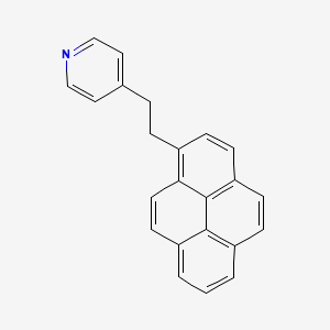 4-[2-(Pyren-1-YL)ethyl]pyridine