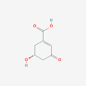 (5R)-5-hydroxy-3-oxocyclohexene-1-carboxylic acid