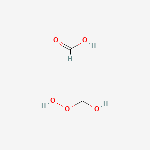 Formic acid;hydroperoxymethanol