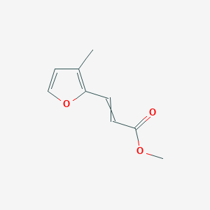 Methyl 3-(3-methylfuran-2-yl)prop-2-enoate