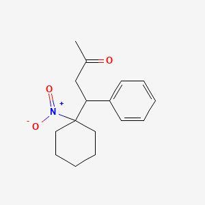 4-(1-Nitrocyclohexyl)-4-phenylbutan-2-one