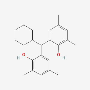 Phenol, 2,2'-(cyclohexylmethylene)bis[4,6-dimethyl-