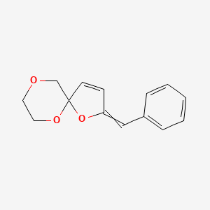 2-Benzylidene-1,6,9-trioxaspiro[4.5]dec-3-ene