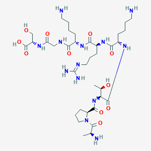 L-Serine, L-alanyl-L-prolyl-L-threonyl-L-lysyl-L-arginyl-L-lysylglycyl-