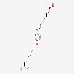 8,8'-[1,4-Phenylenebis(oxy)]dioctanoic acid