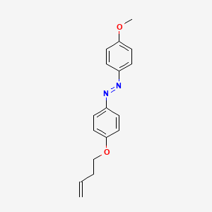 (E)-1-{4-[(But-3-en-1-yl)oxy]phenyl}-2-(4-methoxyphenyl)diazene