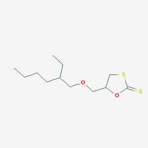 1,3-Oxathiolane-2-thione, 5-[[(2-ethylhexyl)oxy]methyl]-