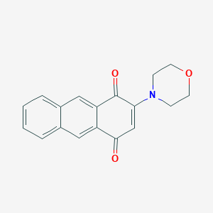 1,4-Anthracenedione, 2-(4-morpholinyl)-