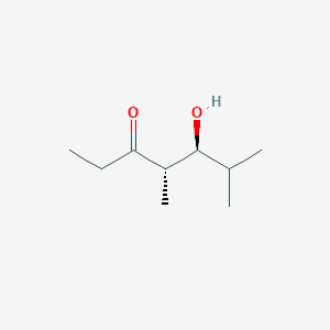 3-Heptanone, 5-hydroxy-4,6-dimethyl-, (4S,5S)-