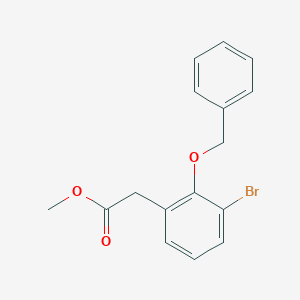 Methyl (2-benzyloxy-3-bromophenyl)acetate