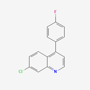 7-Chloro-4-(4-fluorophenyl)quinoline