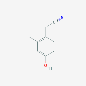 (4-Hydroxy-2-methylphenyl)acetonitrile