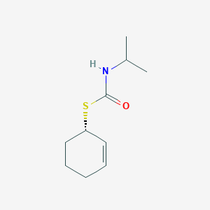 Carbamothioic acid, (1-methylethyl)-, S-(1S)-2-cyclohexen-1-yl ester