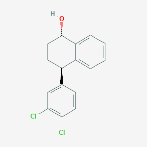 (1S,4R)-4-(3,4-dichlorophenyl)-1,2,3,4-tetrahydronaphthalen-1-ol