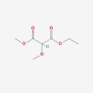 molecular formula C7H12O5 B1425310 2-甲氧基丙二酸乙基甲酯 CAS No. 56752-40-0