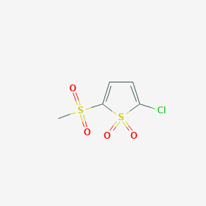 Thiophene, 2-chloro-5-(methylsulfonyl)-, 1,1-dioxide