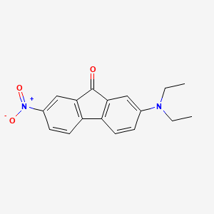 2-(Diethylamino)-7-nitro-9H-fluoren-9-one