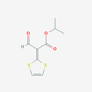 Propan-2-yl 2-(2H-1,3-dithiol-2-ylidene)-3-oxopropanoate