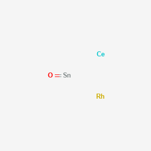 Cerium;oxotin;rhodium