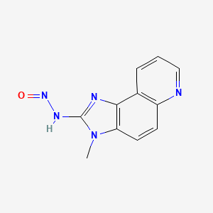 N-(3-Methyl-3H-imidazo[4,5-f]quinolin-2-yl)nitrous amide