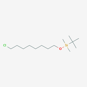 molecular formula C14H31ClOSi B14253246 Tert-butyl[(8-chlorooctyl)oxy]dimethylsilane CAS No. 185414-23-7