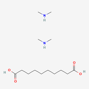 decanedioic acid;N-methylmethanamine