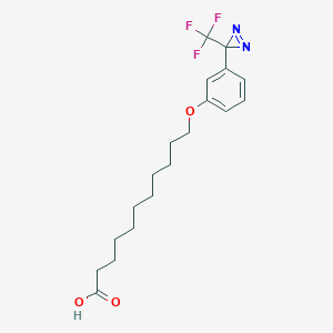 11-{3-[3-(Trifluoromethyl)-3H-diaziren-3-yl]phenoxy}undecanoic acid