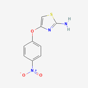 4-(4-Nitrophenoxy)-1,3-thiazol-2-amine