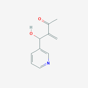 3-[Hydroxy(pyridin-3-yl)methyl]but-3-en-2-one