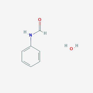 molecular formula C7H9NO2 B14253420 N-Phenylformamide--water (1/1) CAS No. 245114-31-2