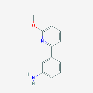 molecular formula C12H12N2O B1425346 3-(6-Methoxypyridin-2-yl)anilin CAS No. 1194974-82-7