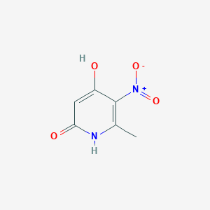 molecular formula C6H6N2O4 B1425352 6-甲基-5-硝基吡啶-2,4-二醇 CAS No. 344749-44-6
