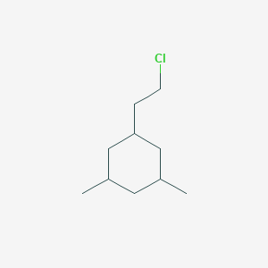B1425365 1-(2-Chloroethyl)-3,5-dimethylcyclohexane CAS No. 20678-16-4