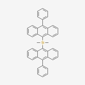 Dimethylbis(10-phenylanthracen-9-YL)silane