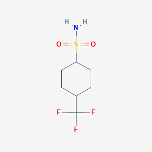 B1425366 4-(Trifluoromethyl)cyclohexane-1-sulfonamide CAS No. 1340509-45-6