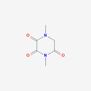 molecular formula C6H8N2O3 B142539 1,4-Dimethylpiperazine-2,3,5-trione CAS No. 147900-76-3